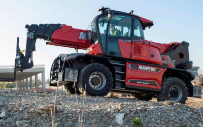 Nueva gama de manipuladores telescópicos giratorios Manitou: MRT Vision y Vision plus